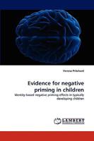 Evidence for negative priming in children 3838318064 Book Cover