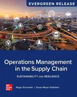 Operations Management in the Supply Chain: Sustainability and Resilience: 2027 Release 1264922795 Book Cover