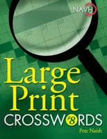 Large Print Crosswords #8 (Large Print Crosswords) 1402744153 Book Cover