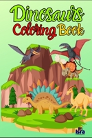 Dinosaurs Coloring Book B0C7ST8NT7 Book Cover