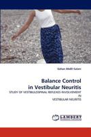 Balance Control in Vestibular Neuritis 3843372098 Book Cover