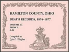Hamilton County death records 1556136765 Book Cover