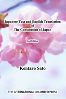 Japanese Text and English Translation of the Constitution of Japan 1481279394 Book Cover