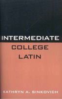 Intermediate College Latin 0819141801 Book Cover