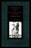 Censorship and Conflict in Seventeenth-Century England: The Subtle Art of Division 0271058803 Book Cover