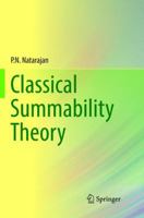 Classical Summability Theory 9811350779 Book Cover