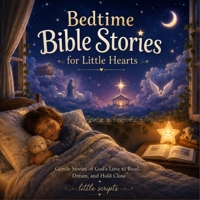 Bedtime Bible Stories for Little Hearts: 10 Gentle Stories of Faith, Hope, and God's Love B0HB5CFZTP Book Cover