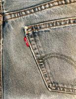 Levis: 8.5x11 vintage Levi's denim jeans college ruled notebook for denimheads 109619919X Book Cover