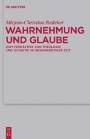 Wahrnehmung und Glaube 3110247828 Book Cover