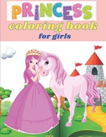 princess coloring book for girls: princess Coloring Book for Boys and Girls for kids. B09C1QMTCM Book Cover