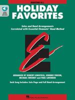 Essential Elements Holiday Favorites: Baritone B.C. Book with Online Audio 1540027988 Book Cover
