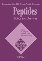 Peptides: Biology and Chemistry (Chinese Peptide Symposia) 9072199189 Book Cover