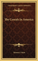 The Cereals in America 1016922361 Book Cover
