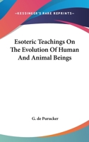 Esoteric Teachings 1425360122 Book Cover