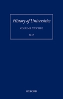 History of Universities Volume XXVIII/2 0198743653 Book Cover