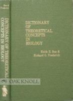 Dictionary of Theoretical Concepts in Biology 081081353X Book Cover