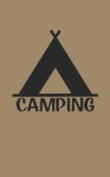 Camping: Record your favorite Campsites and adventures in nature 5 x 8 travel size 1072508206 Book Cover