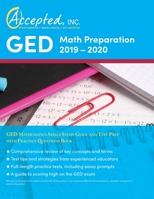 GED Math Preparation 2019-2020: GED Mathematics Skills Study Guide and Test Prep with Practice Questions Book 1635305071 Book Cover