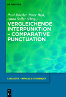 Vergleichende Interpunktion – Comparative Punctuation (Issn, 96) 3110755009 Book Cover
