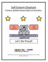 Self-Esteem Elephant Postes and Bulletin Board Ideas Activities 1523676191 Book Cover