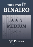The Art of Binairo Medium Vol.1 B08QFCRBWL Book Cover