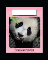 Panda Notebook: Composition Notebook: Pretty Panda, Notebook for School, University and College. 1691442844 Book Cover