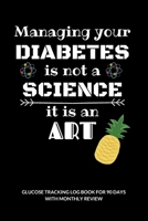 Be nice to diabetes we deal with enough pricks alrady! Floral Glucose Tracking Log Book: V.23 Food Journal and Blood Sugar Log for 90 days with Monthly Review Monitor Your Health / 6 x 9 Inches (Gift) 1671066634 Book Cover