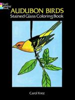 Audubon Birds Stained Glass Coloring Book 0486293270 Book Cover