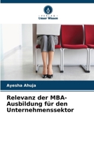 Relevanz der MBA-Ausbildung für den Unternehmenssektor 6209358195 Book Cover