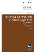 The Ethical Contribution of Organizations to Society 1785604473 Book Cover