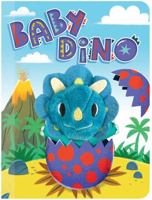 Baby Dino - Childrens Finger Puppet Board Book - Interactive - Novelty 1952137535 Book Cover