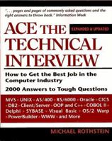 Ace the Technical Interview 007054039X Book Cover