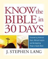 Know the Biblle in 30 Days 0824948068 Book Cover