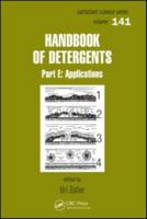 Handbook of Detergents, Part E: Applications (Surfactant Science) 1574447572 Book Cover