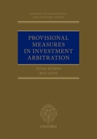 Provisional Measures in Investment Arbitration 0199685797 Book Cover