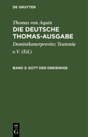 Gott der Dreieinige 3112658175 Book Cover