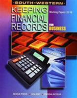 Keeping Financial Records for Business - Working Papers: Chapters 10-16 053869193X Book Cover