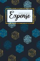 Expense Tracker Notebook: Expense Log Notebook. Keep Track Daily Record about Personal Financial Planning (Cost, Spending, Expenses). Ideal for Travel Cost, Family Trip 1072597403 Book Cover