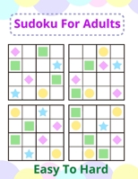 Sudoku Book For Adults: Total 400 Sudoku puzzles to solve - Includes solutions B08XN7HXZ5 Book Cover