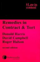Remedies in Contract and Tort 0521606055 Book Cover