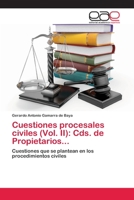 Cuestiones procesales civiles (Vol. II): Cds. de Propietarios...: Cuestiones que se plantean en los procedimientos civiles 3659082589 Book Cover