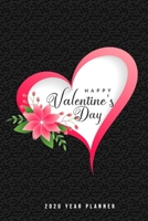 2020 Year Planner: 2020 year planner: Valentine gift for loved ones 2020 Planner Weekly And Monthly: Cute flower cover design for planning the year ... 2020 | valentine gifts for friends and family 1655947672 Book Cover