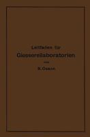 Leitfaden Fur Giessereilaboratorien 3662233401 Book Cover