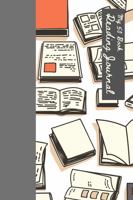 Reading Journal My 50 Book Reading Journal 6"X9" retro book journal, reading tracker & book rating for book lovers: cool reading journal, 120 page ... reviews and thoughts, A Ponder & Write Book 1954270224 Book Cover