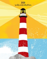 2020 Weekly & Monthly Planner: Lighthouse by the sea, ocean theme calendar & productivity planner 1709439750 Book Cover