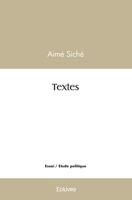 Textes (French Edition) 2414474076 Book Cover