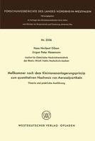 Messkammer Nach Dem Kleinionenanlagerungsprinzip Zum Quantitativen Nachweis Von Aerosolpartikeln Theorie Und Praktische Ausfuhrung 3531023365 Book Cover