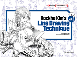 Rockhe Kim’s Line Drawing Technique Vol. 2 (English Ver.) 8931529910 Book Cover