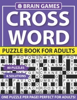 Crossword Puzzle Book For Adults: Hidden Crossword for Adults And Puzzlers With Solutions B093CFFFBD Book Cover