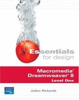 Essentials for Design Macromedia Dreamweaver 8 Level One (2nd Edition) (Essentials for Design) 0131878123 Book Cover